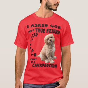 Cavapoochon Quote Mum Dad Lover Costume, Cute Cavo T-Shirt