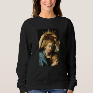 Cavarozzi With Angels Christian Renaissance Painti Sweatshirt