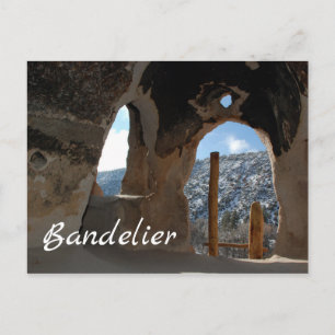 Cavate Dwelling, Bandelier National Monument, NM Postcard
