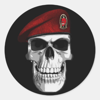 cave1 classic round sticker