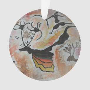 Cave Art Abstract Acrylic Tree Decoration