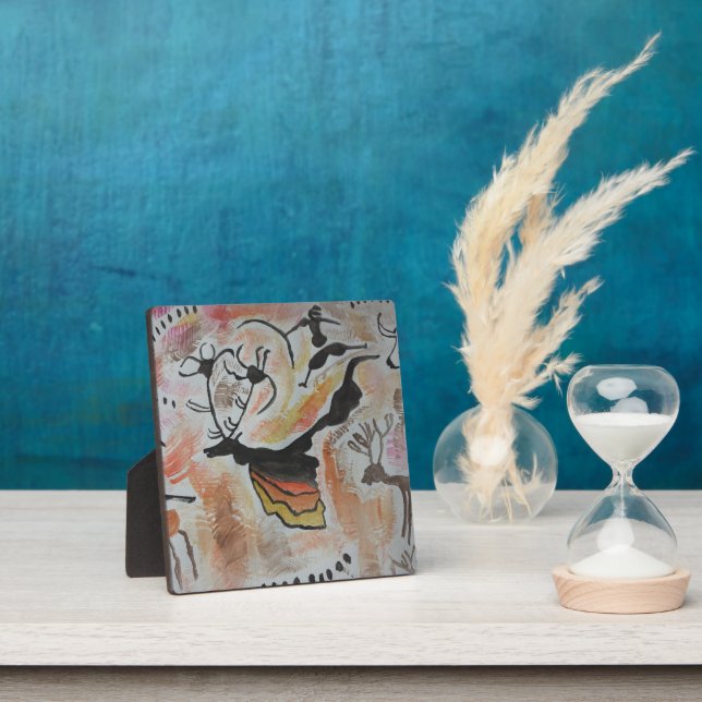 Cave Art Abstract Plaque (Insitu)