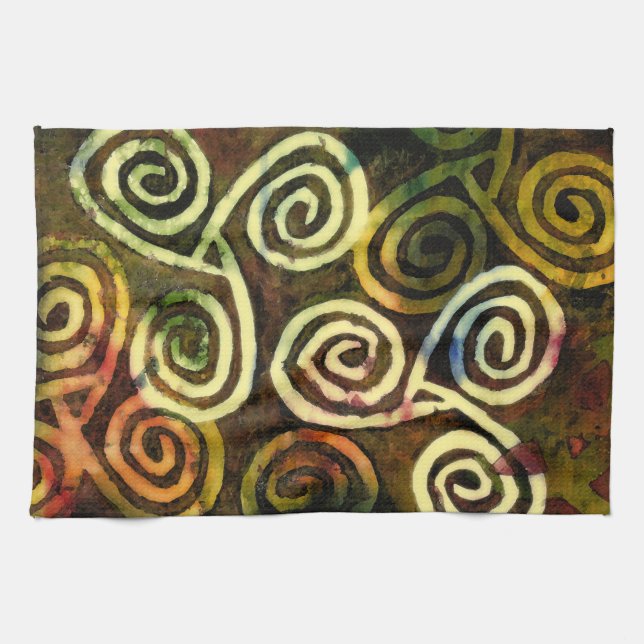 Cave Art Tea Towel (Horizontal)