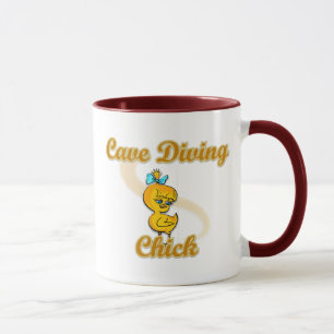 Cave Diving Chick Mug