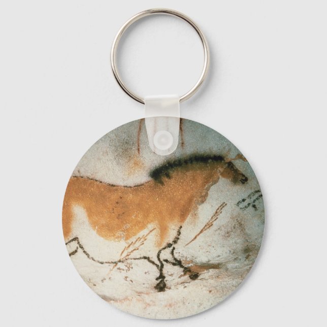Cave drawings Lascaux French Prehistoric Key Ring (Front)