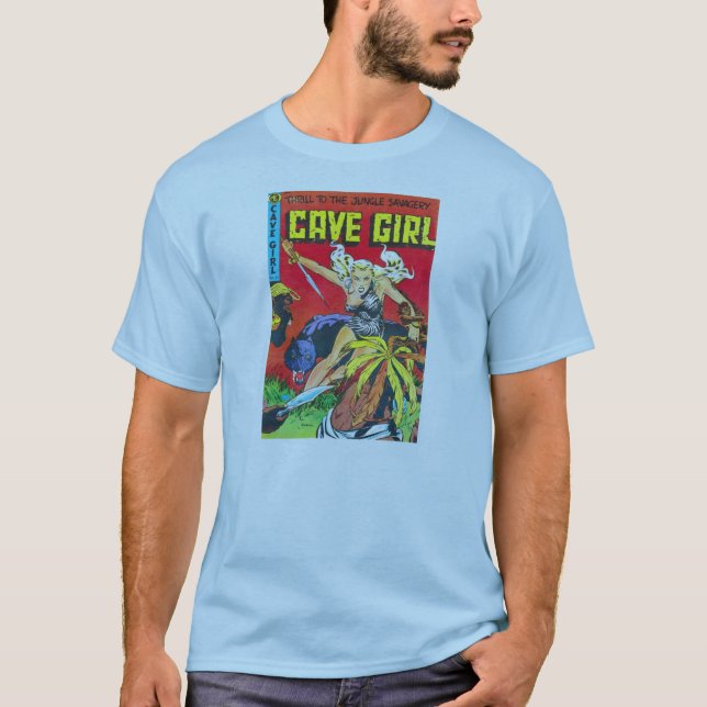 Cave Girl T-Shirt (Front)