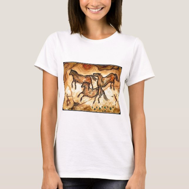 Cave Horses ** T-Shirt (Front)