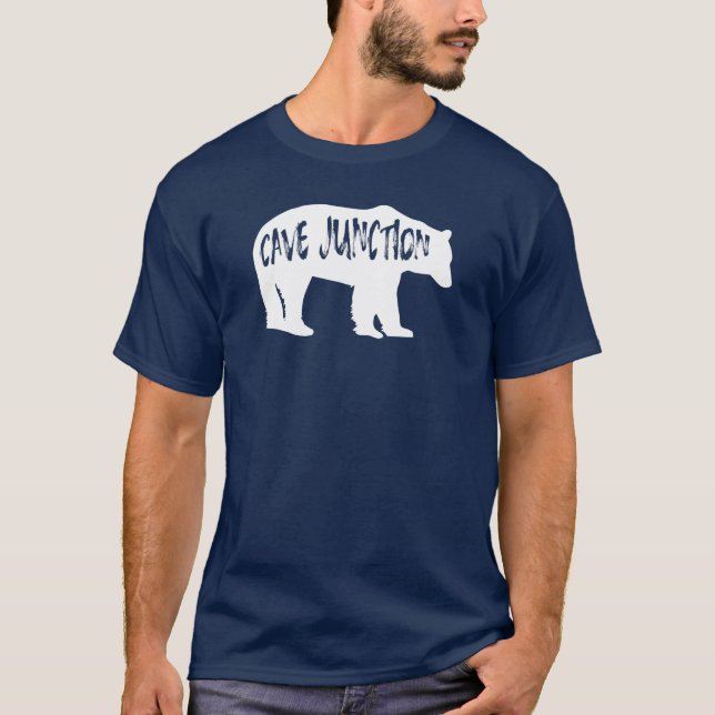 Cave Junction Oregon Bear T-Shirt (Front)