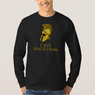 Cave Magistram  Beware Of The Teacher  Latin Langu T-Shirt