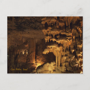 Cave Netifim, Israel Postcard