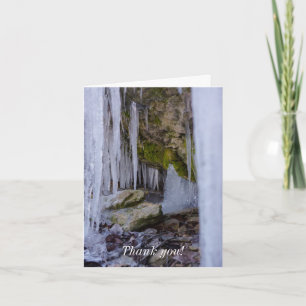Cave Of Ice Thank You Card