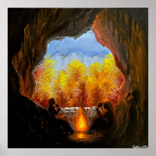 Cave of the women poster