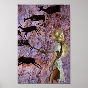 Cave Painting.  poster