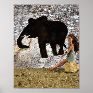 Cave Painting.  poster