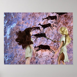 Cave Painting.  poster