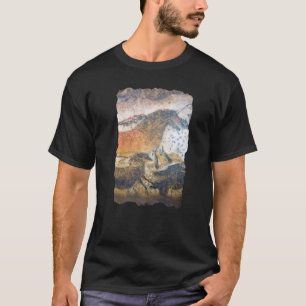 Cave Painting  Prehistoric Horses in Lascaux Cave T-Shirt