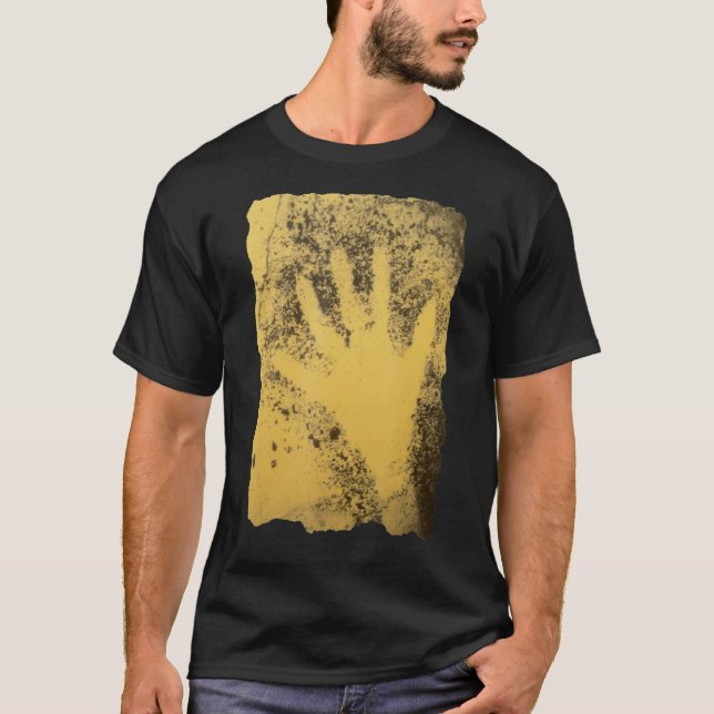 Cave Painting  Prehistoric in Cosquer Cave History T-Shirt (Front)