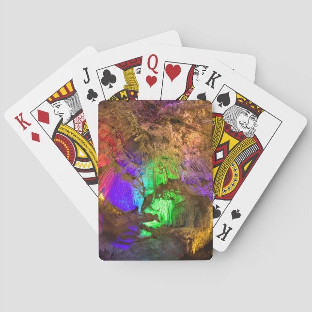 cave playing cards (Back)
