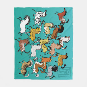Cave Pony Fleece Blanket 2