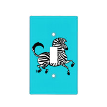 Cave Pony Zebra 1 Switchplate