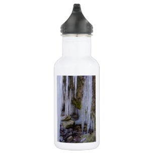 Cave Tunnel Of Ice Water Bottle