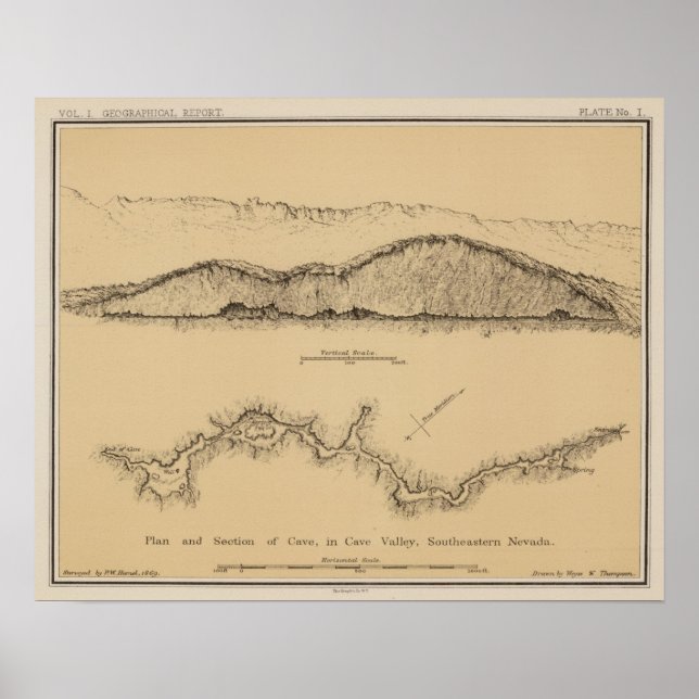 Cave Valley, Nevada Poster (Front)