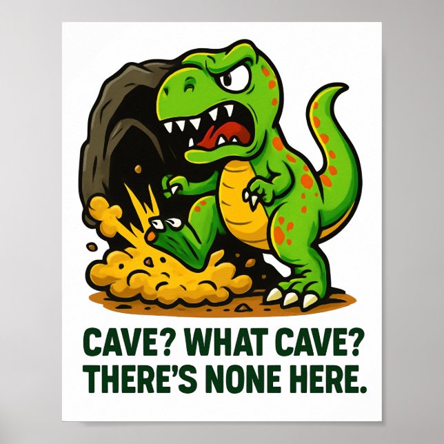 Cave? What Cave? Poster (Front)