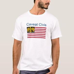 Caveat Civis - American Fascist Flag T-Shirt