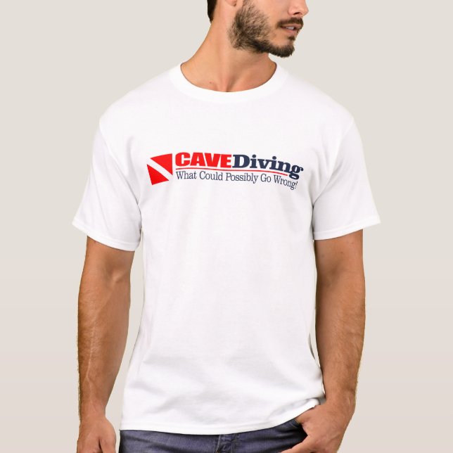 CAVEDiving Apparel T-Shirt (Front)