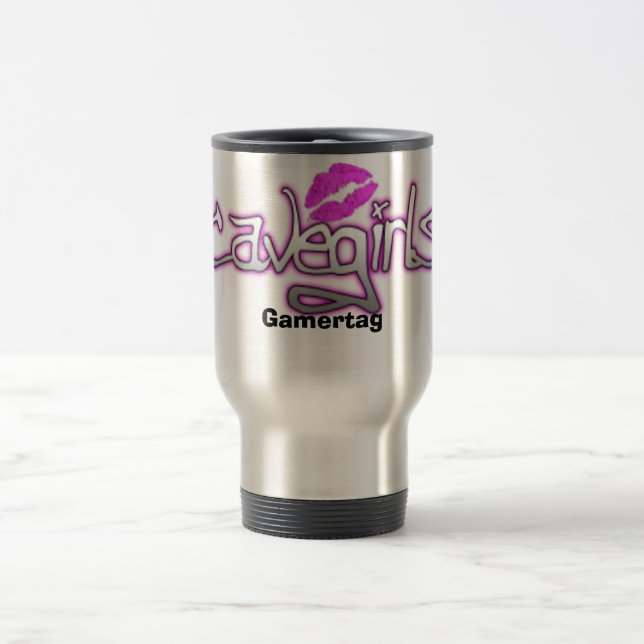 Cavegirl Travel Mug (Center)