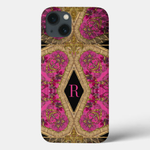 Cavelier Raye Monogram iPhone 13 Case