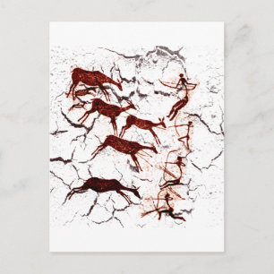 Caveman Art Postcard