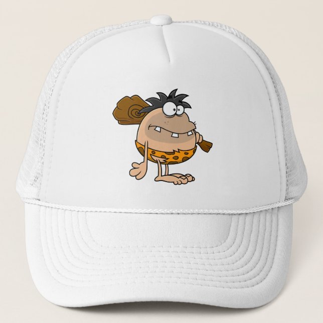 Caveman Trucker Hat (Front)