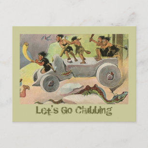 Cavemen Caveman's Clubbing Night Out Invitation