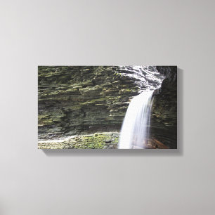 Cavern Cascade, Watkins Glen State Park, New York Canvas Print