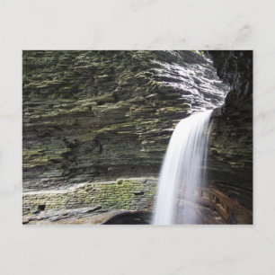 Cavern Cascade, Watkins Glen State Park, New York Postcard