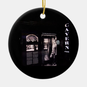 Cavern Club Original Entrance, Liverpool UK. Ceramic Tree Decoration