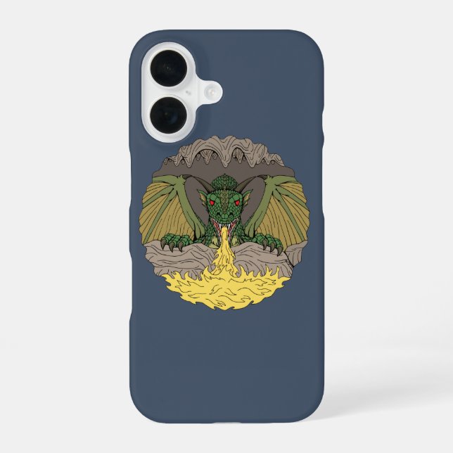 Cavern Dragon 2016 iPhone 16 Case (Back)