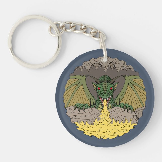Cavern Dragon 2016 Key Ring (Front)