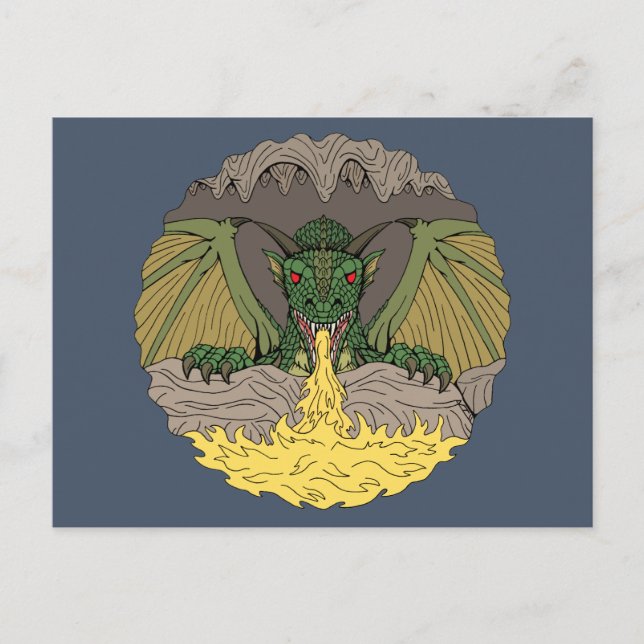 Cavern Dragon 2016 Postcard (Front)