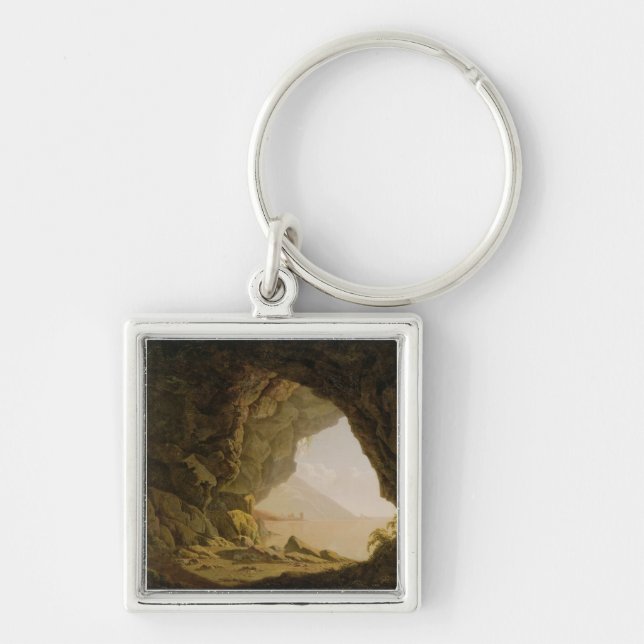 Cavern, Near Naples, 1774 (oil on canvas) Key Ring (Front)
