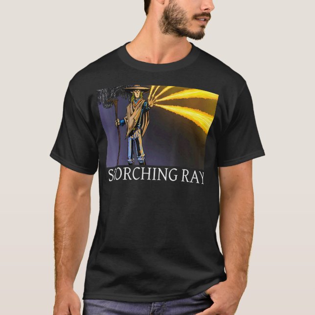Caverns & Creatures Scorching Ray T-Shirt (Front)