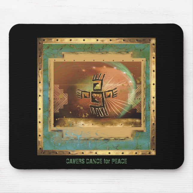 CAVER'S DANCE for PEACE Mouse Mat (Front)