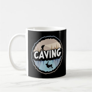 Caving Hobby Exploring Cave Explorer  Coffee Mug