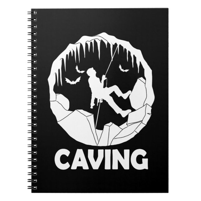 Caving - Speleology Cave Exploration Notebook (Front)