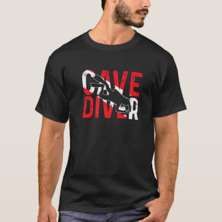 Caving Spelunking Cave Diving Diver Speleology Cav T-Shirt