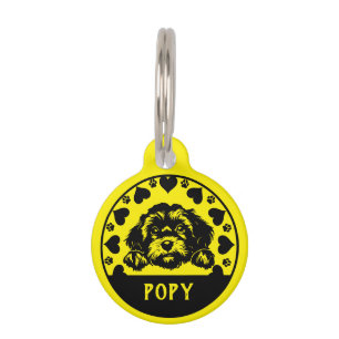 Cavoodle Dog Owner Pet Tag