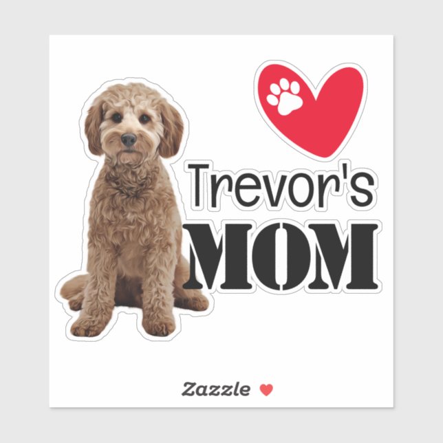 Cavoodle Mum Personalised (Sheet)