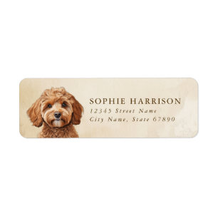 Cavoodle Return Address Label