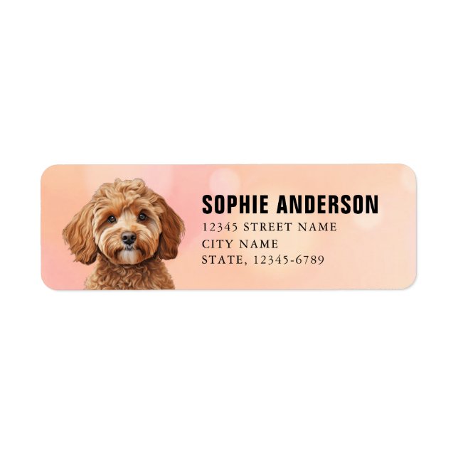Cavoodle Return Address Labels (Front)